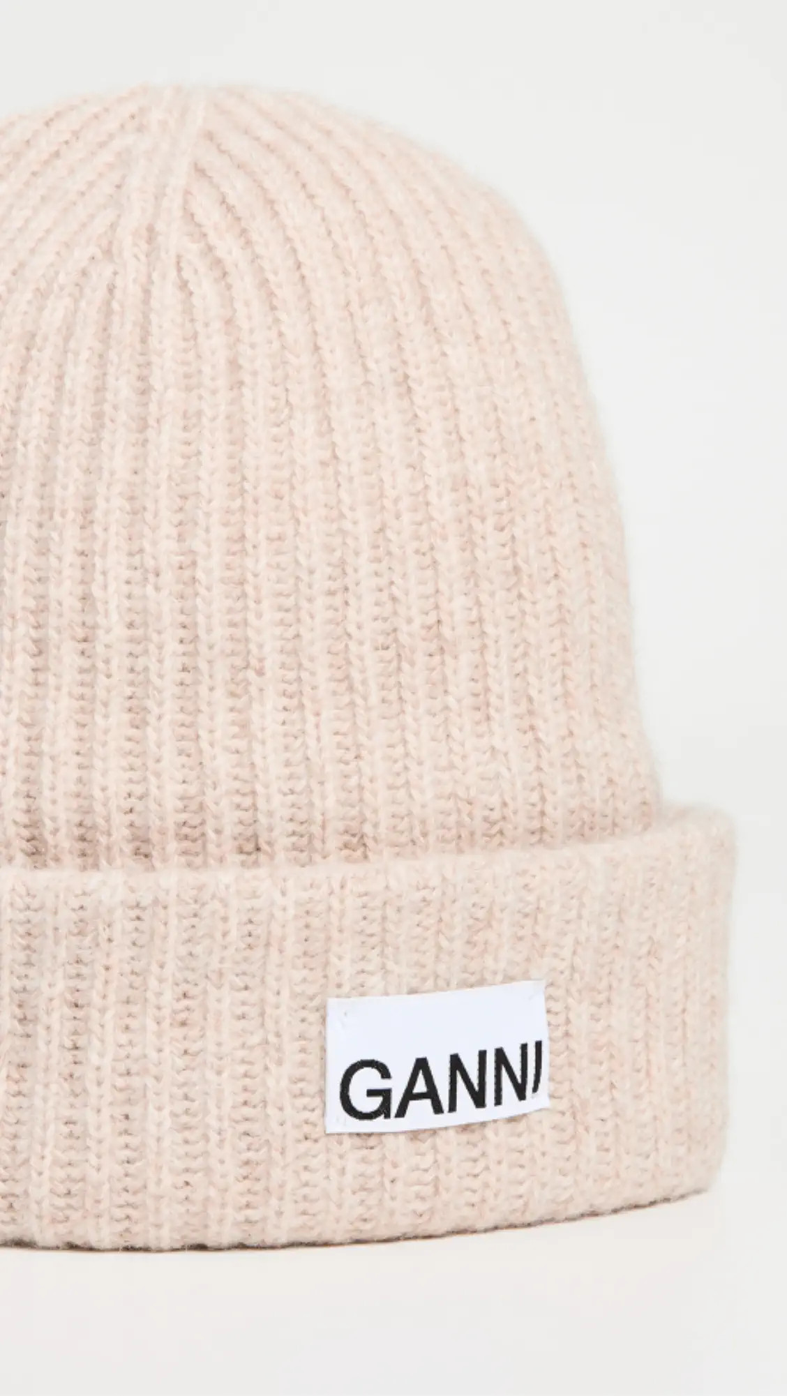 GANNI Rib Knit Beanie | Shopbop | Shopbop