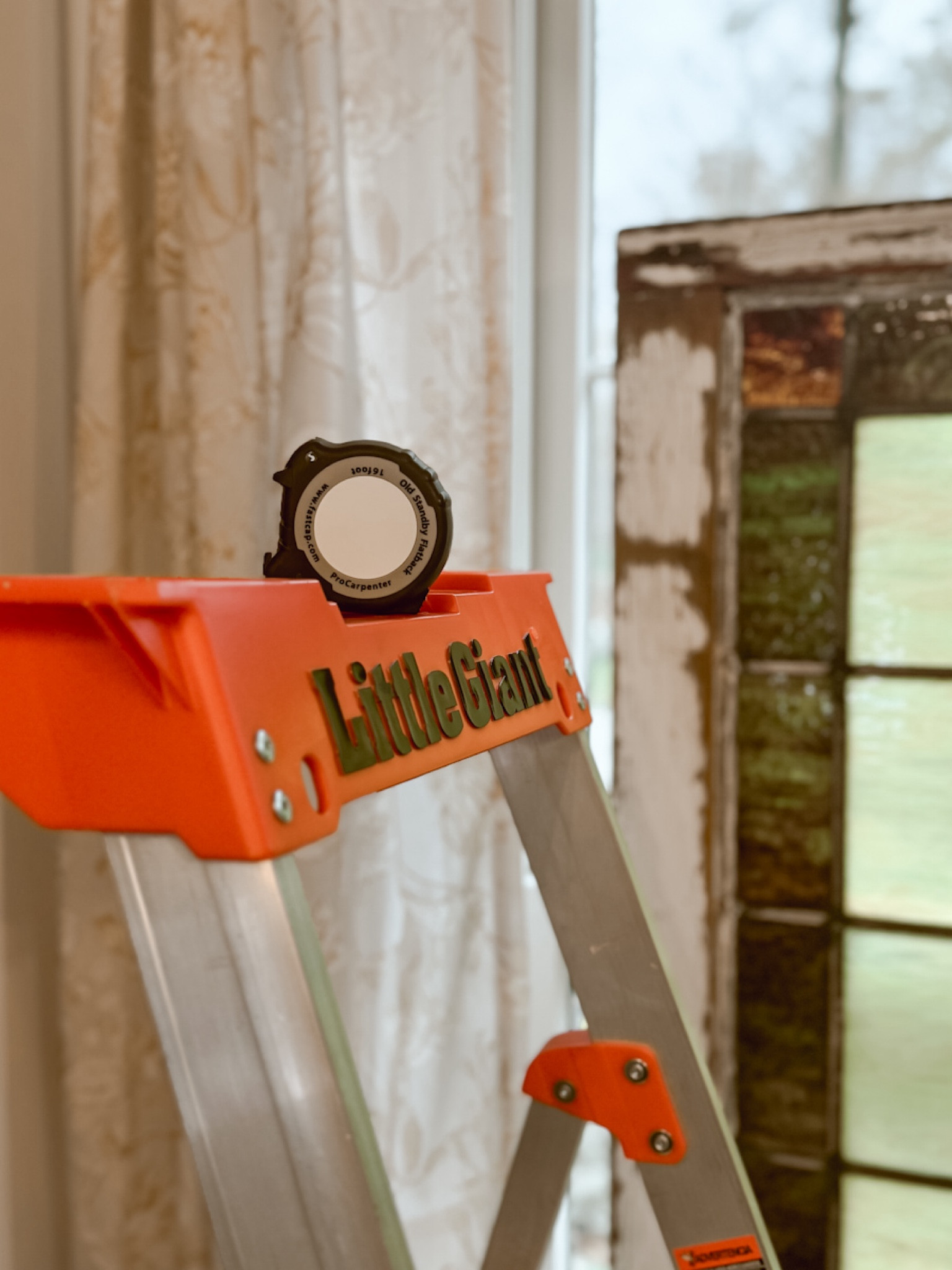 Gift Ideas: This 16’ FastCap ProCarpenter Measuring Tape can bend to measure circles, has a lever action belt clip, and dual locking system. We also love our Little giant Ladder System. It is 6 foot ladder with a 300-lb capacity. It is basically a slim but tall stepladder that can be used for all of your small projects without having to get out a big heavy ladder. #giftforhim 

#LTKMens #LTKGiftGuide