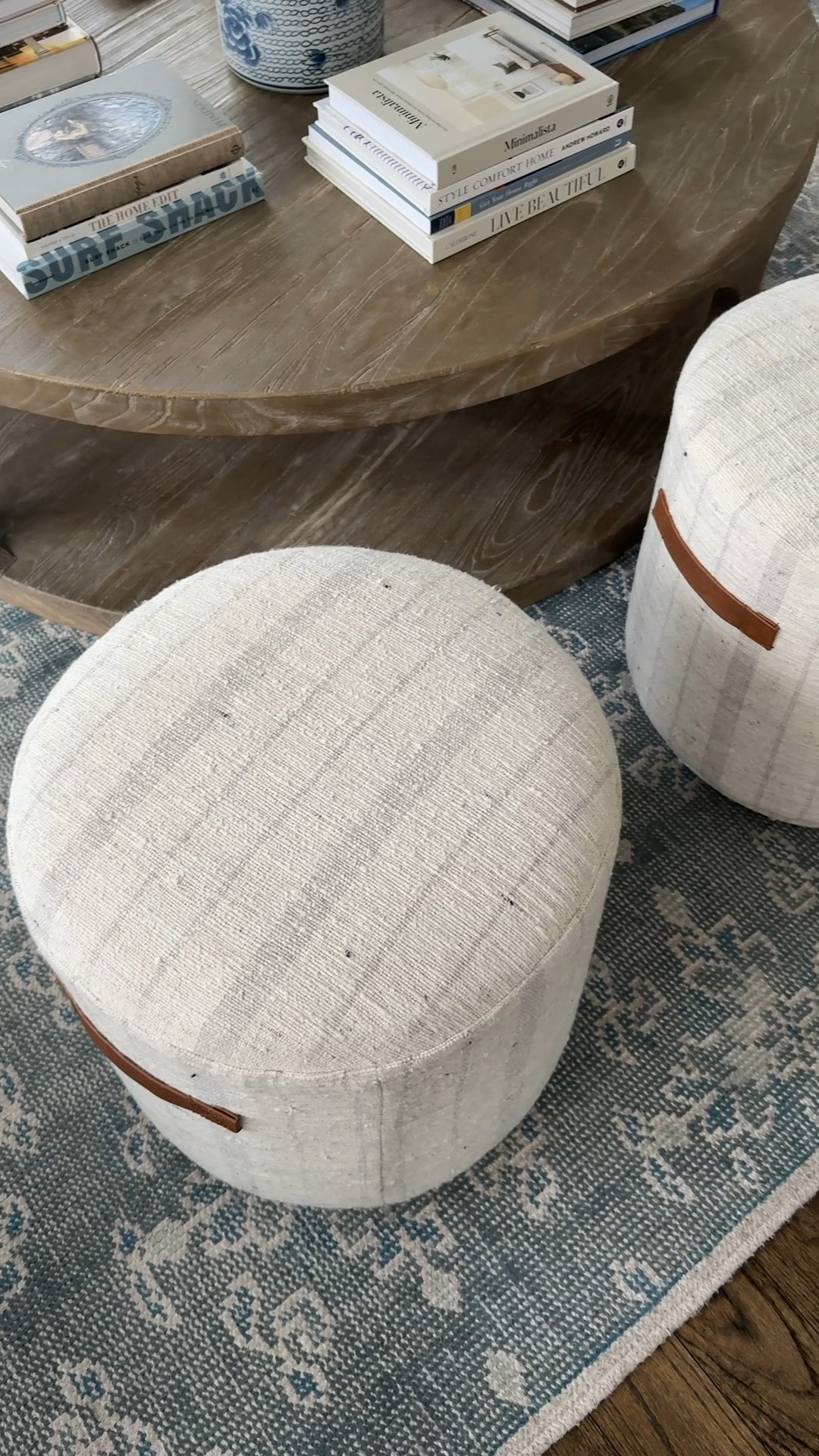 Our living room ottomans are also part of the @mcgeeandco sale! Love the striped pattern. They cozy up our living room perfectly! 

#LTKSaleAlert #LTKSeasonal #LTKHome