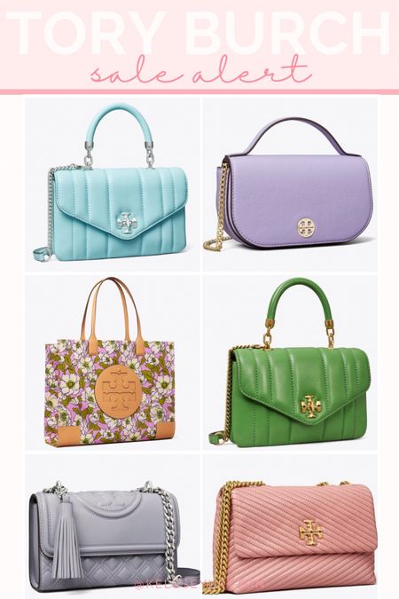 Tory Burch bags on sale! Tory Burch purse, colorful purse, spring bag 

#LTKSeasonal #LTKsalealert #LTKitbag