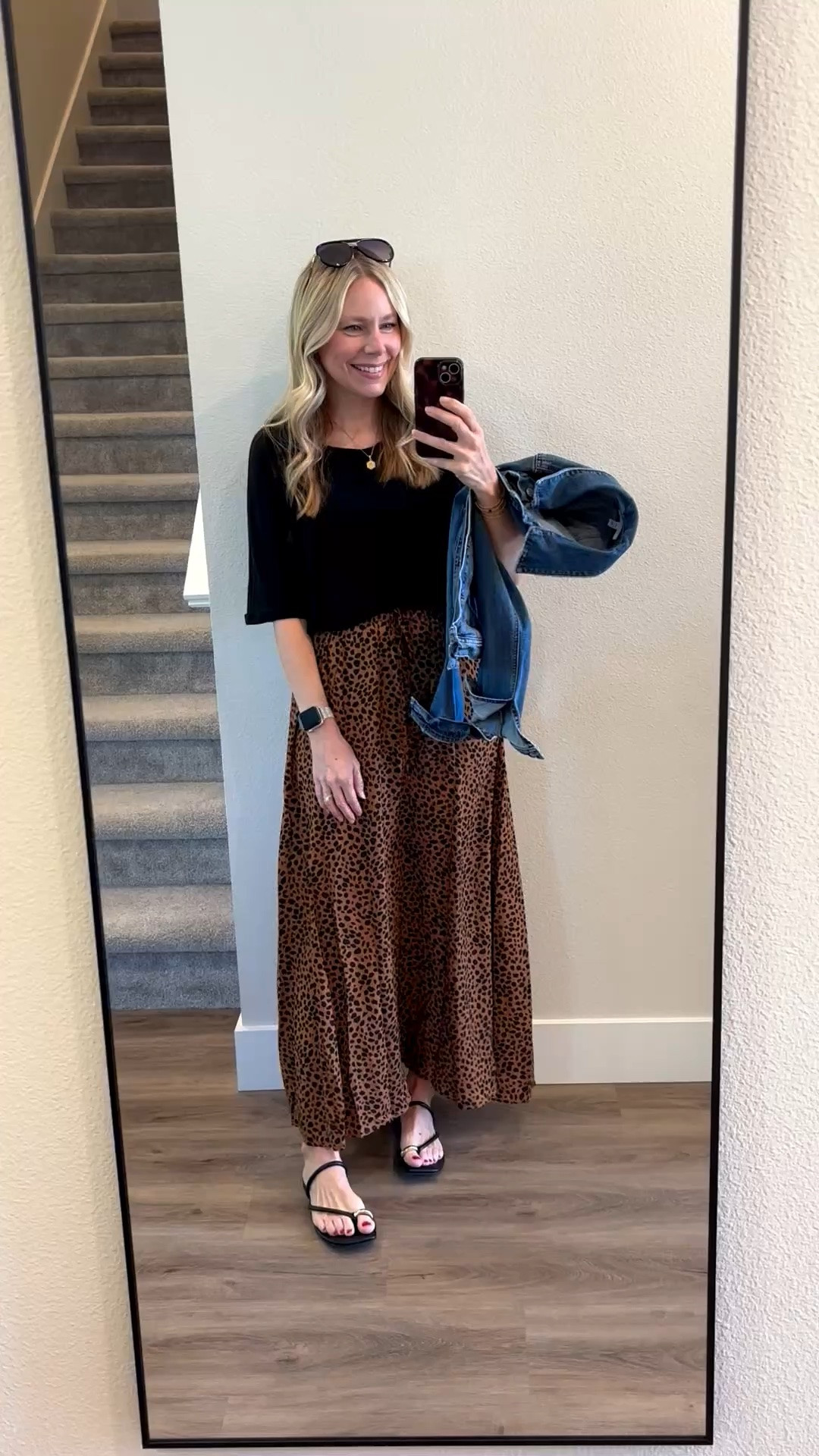 I absolutely love this outfit. The skirt is light enough that it works for summer too. And the top I own in 3 colors. It’s a favorite for sure & perfect staple for all closets!

#LTKdayinmylife #LTKootd #LTKmomlife