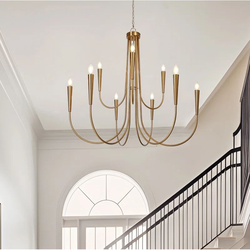 Otho 9 - Light Large Candle Style Classic Chandelier | Wayfair North America