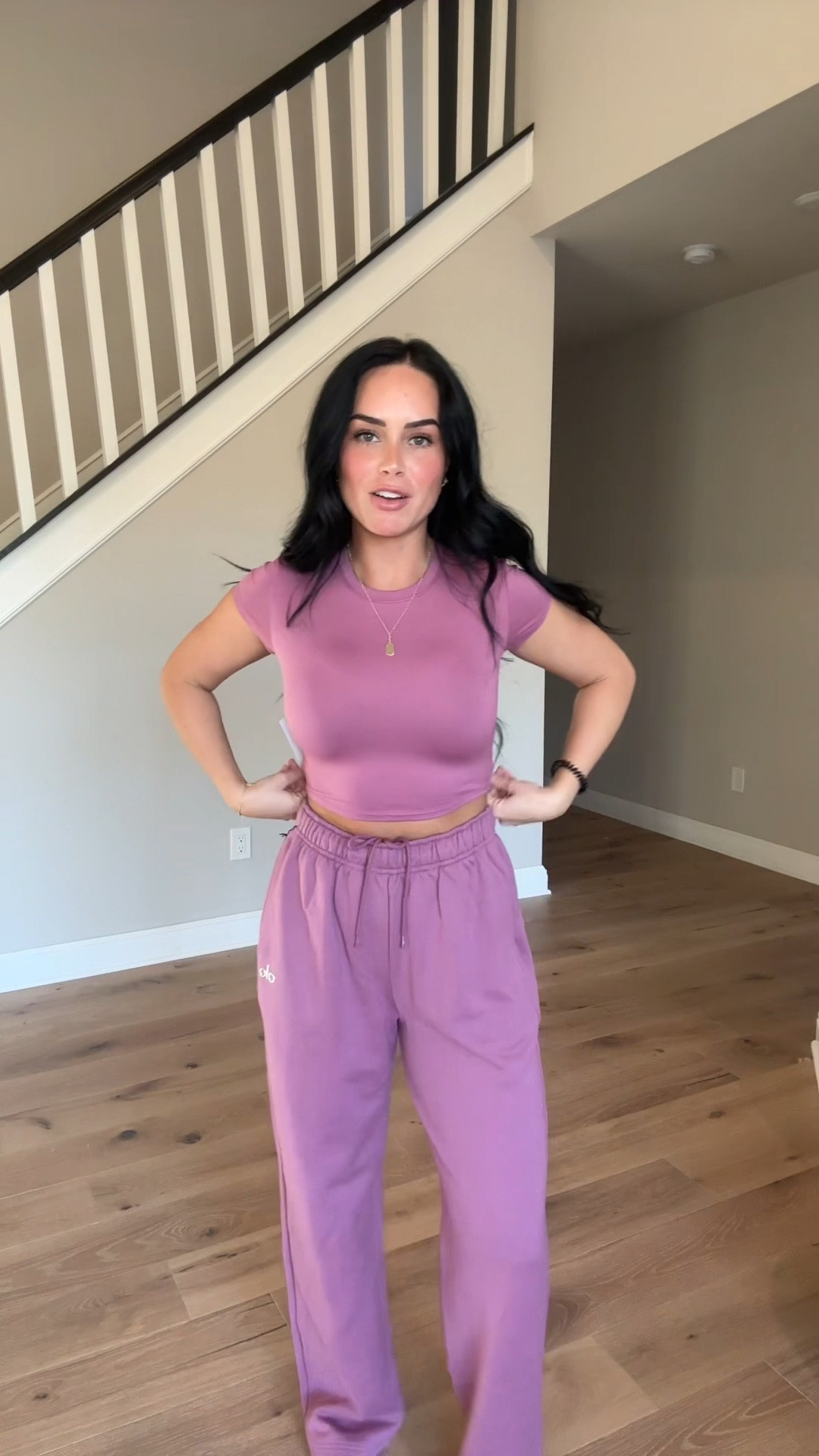 Wearing a size small in both 

#LTKU #LTKstyletip #LTKfitness