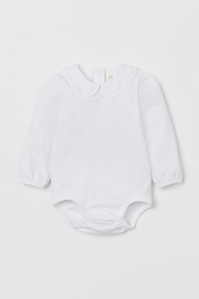 Lace-collar Bodysuit | H&M (US + CA)