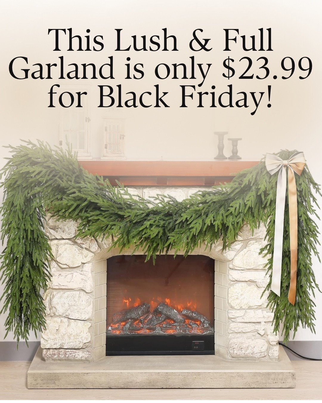 Such a great price for a quality, thick garland that looks so gorgeous ! 

#LTKHoliday #LTKCyberWeek #LTKHome