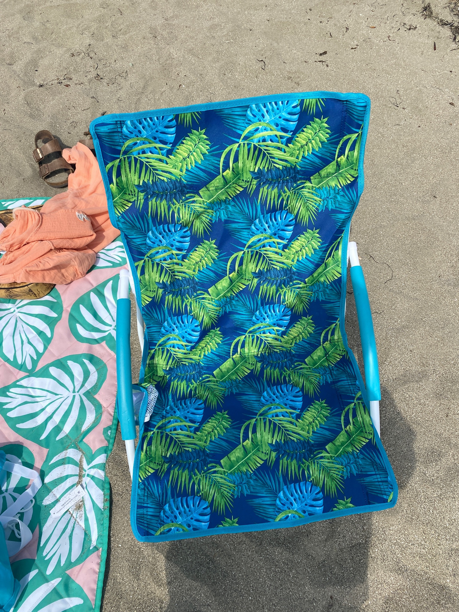 Finally found the cutest beach, pool, park chair with a carry bag. Best part is it’s sturdy!!!! I’m going to miss being here every day! Beach, pool, park, camping gear you will love using. Have you been to the beach this summer?? #beachchair #poolchair #parkchair 

#LTKFindsUnder50 #LTKSeasonal