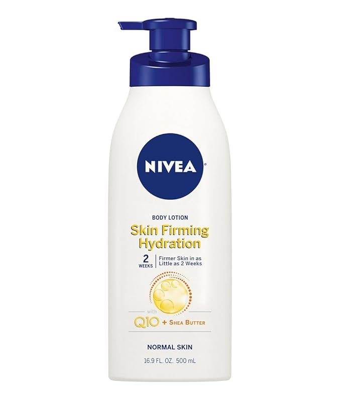 NIVEA Skin Firming Hydrating Body Lotion - With Q10 For Normal Skin - 16.9 fl. oz. Pump Bottle | Amazon (US)