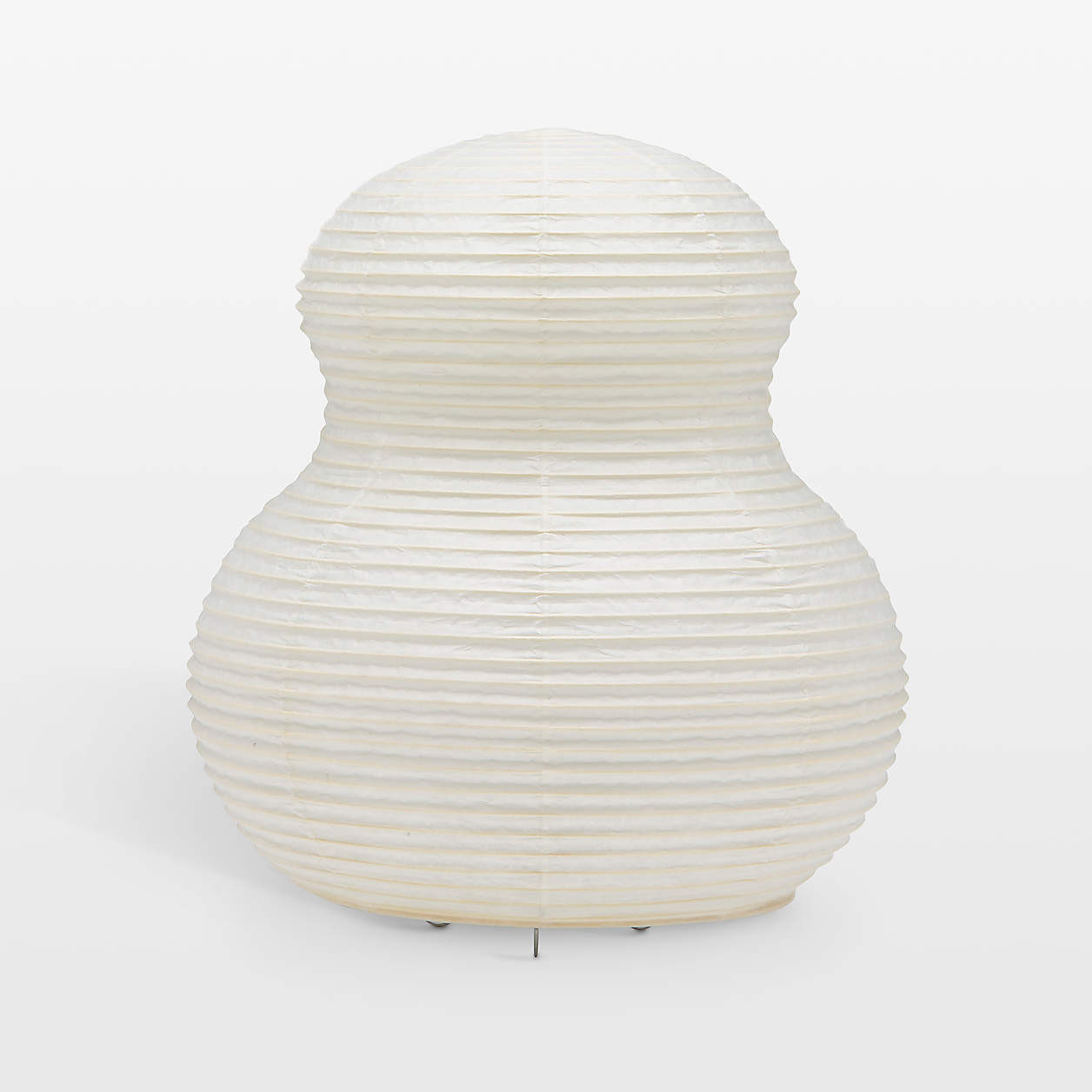 Asano Paper Moon Mini Table Lamp No.2 9" + Reviews | Crate & Barrel | Crate & Barrel