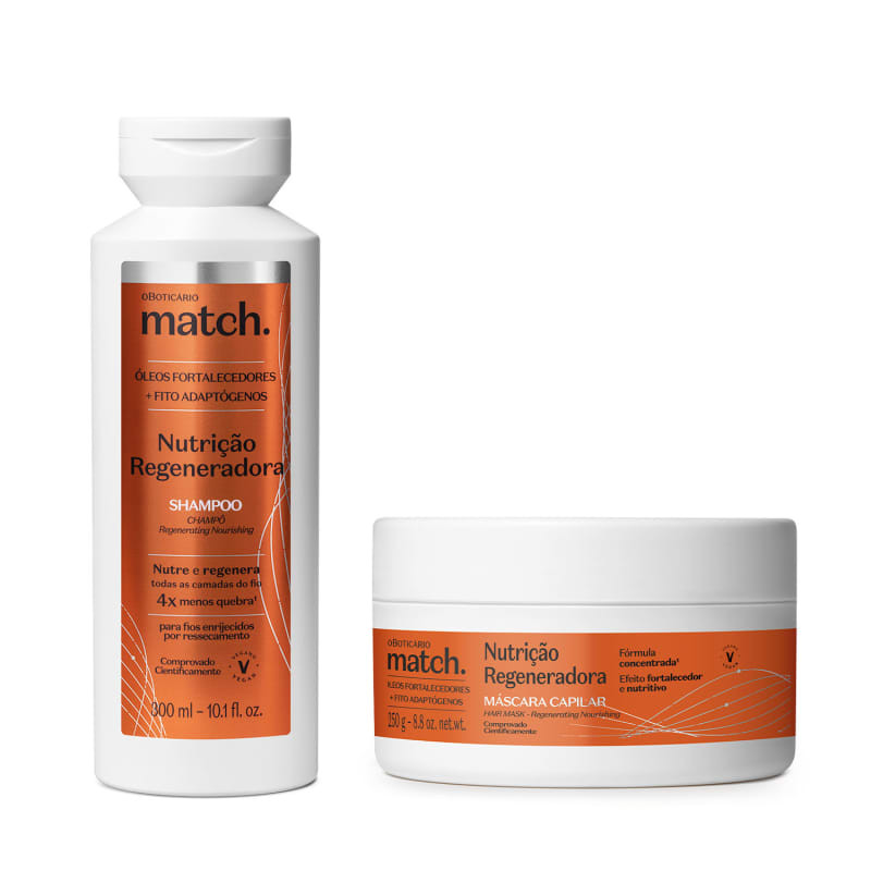 Kit Match o Boticário Nutrição Regeneradora Intense (2 Produtos) | Beleza Na Web (BR)