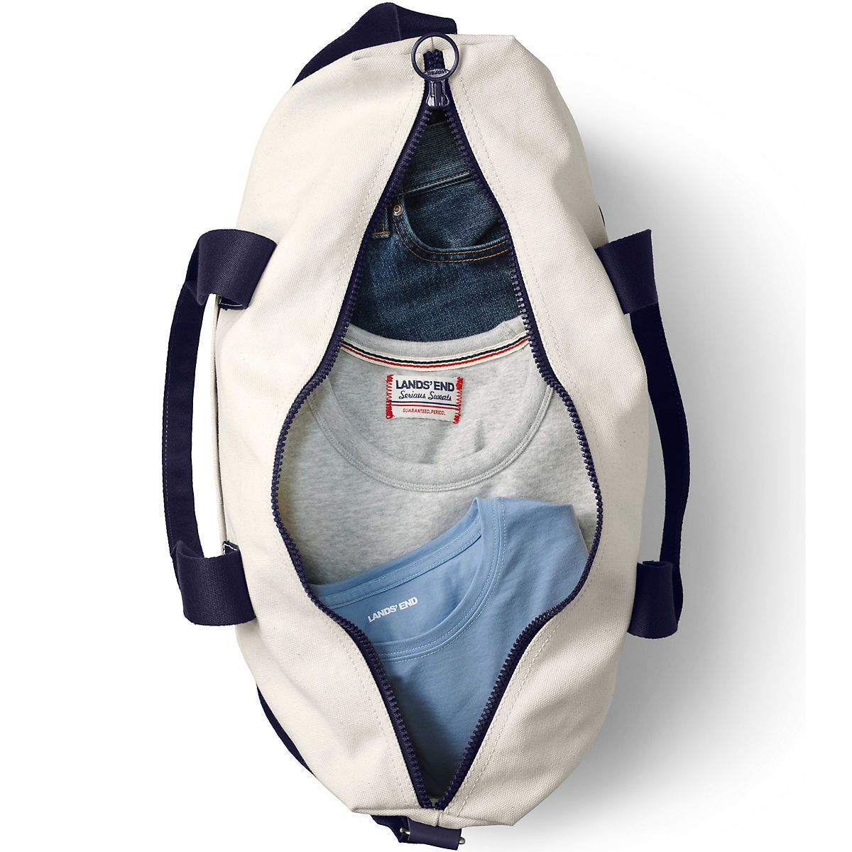 Canvas Getaway Duffle Bag | Lands' End (US)