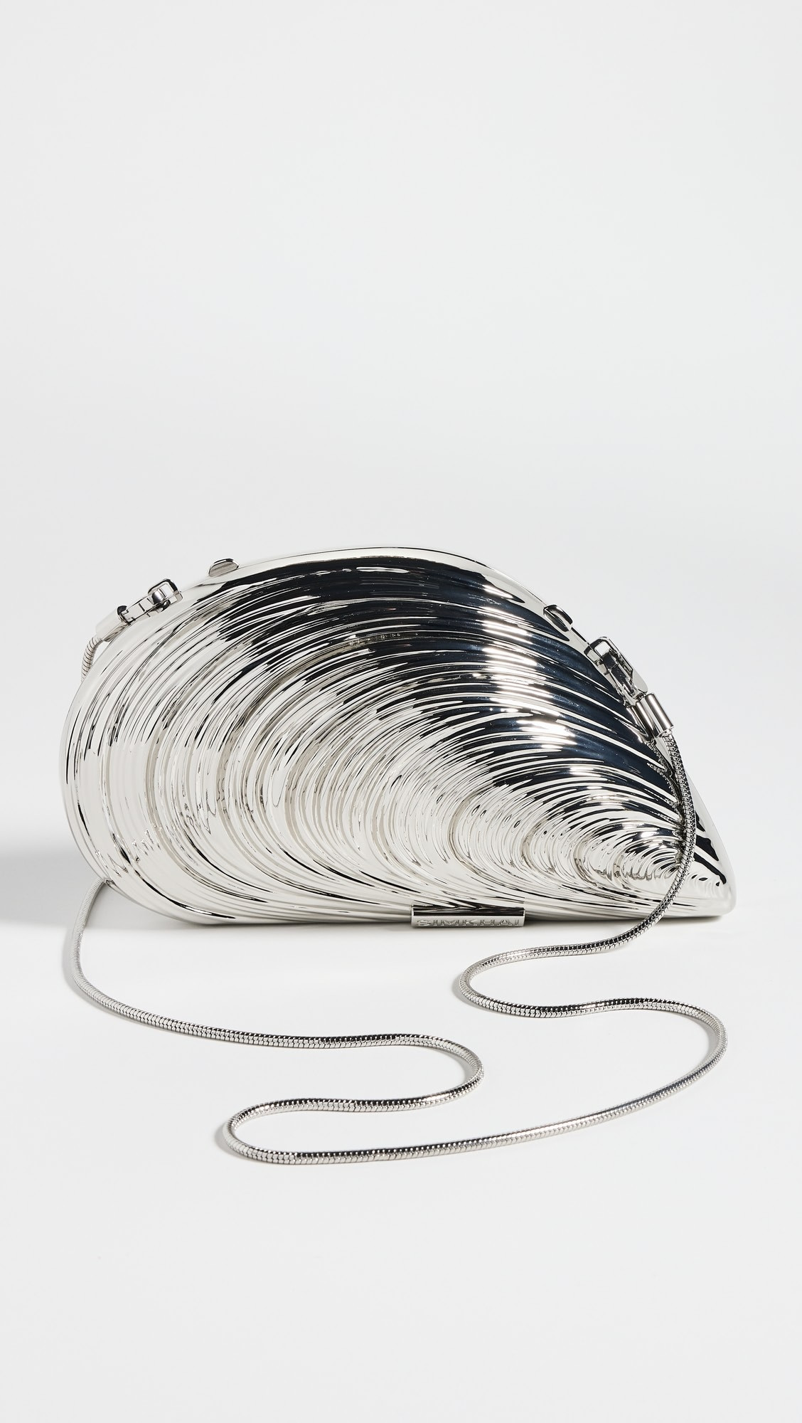 Bridget Metal Oyster Shell Clutch | Shopbop
