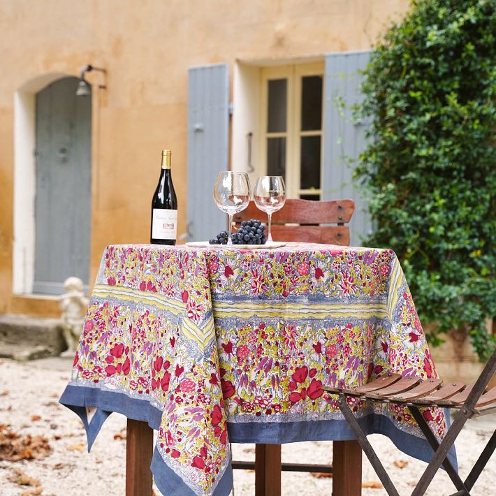 Couleur Nature Jardin Tablecloth | West Elm (US)