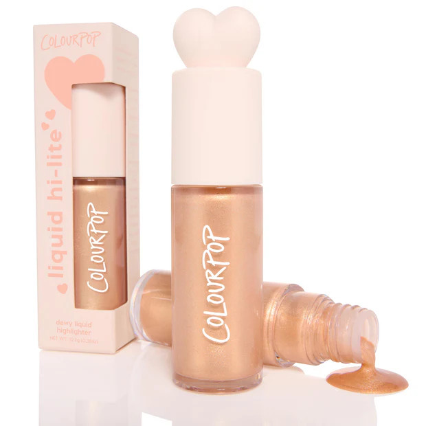 ColourPop®: Glow With Immediately Yes - Warm Gold | Dewy Liquid Highlighter | Colourpop