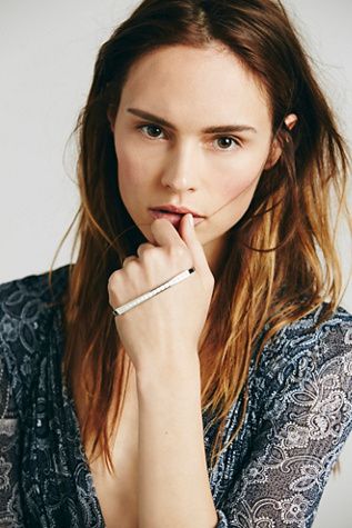 Nineteen Pieces Womens Pearl Palm Cuff | Free People