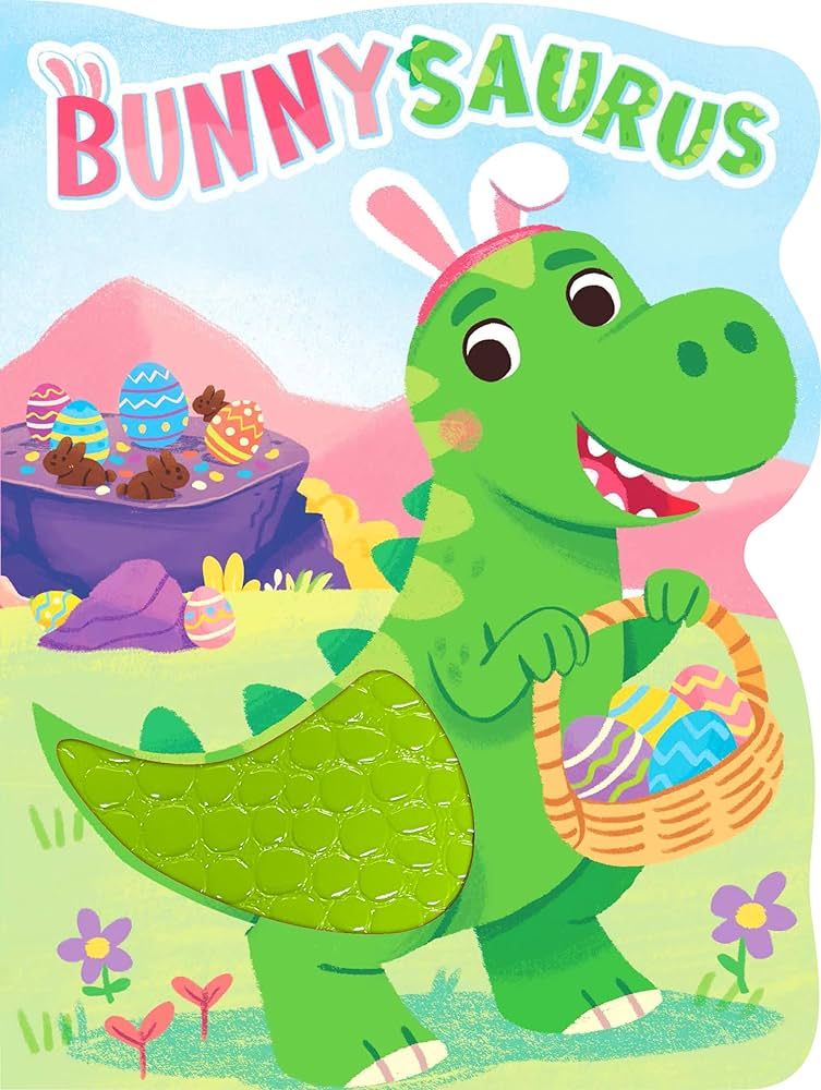 Bunnysaurus - Touch and Feel Board Easter Book - Sensory Board Book | Amazon (US)