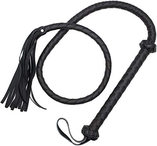 Yigao Rubber Whip Equestrianism Horse Whip Crop 35 Inch Riding Crop | Amazon (US)