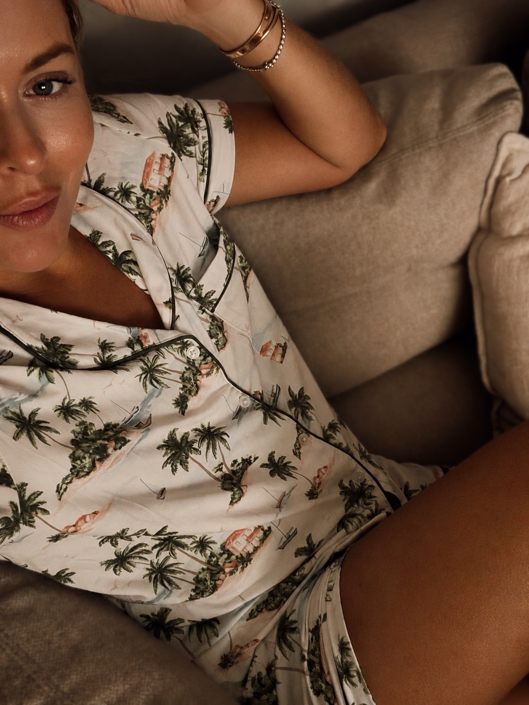 Best $19 pajamas around! Lots of new prints but I had to have these! 🌴
I usually size up in my pajamas!

#LTKootd #LTKSeasonal #LTKmorningroutine