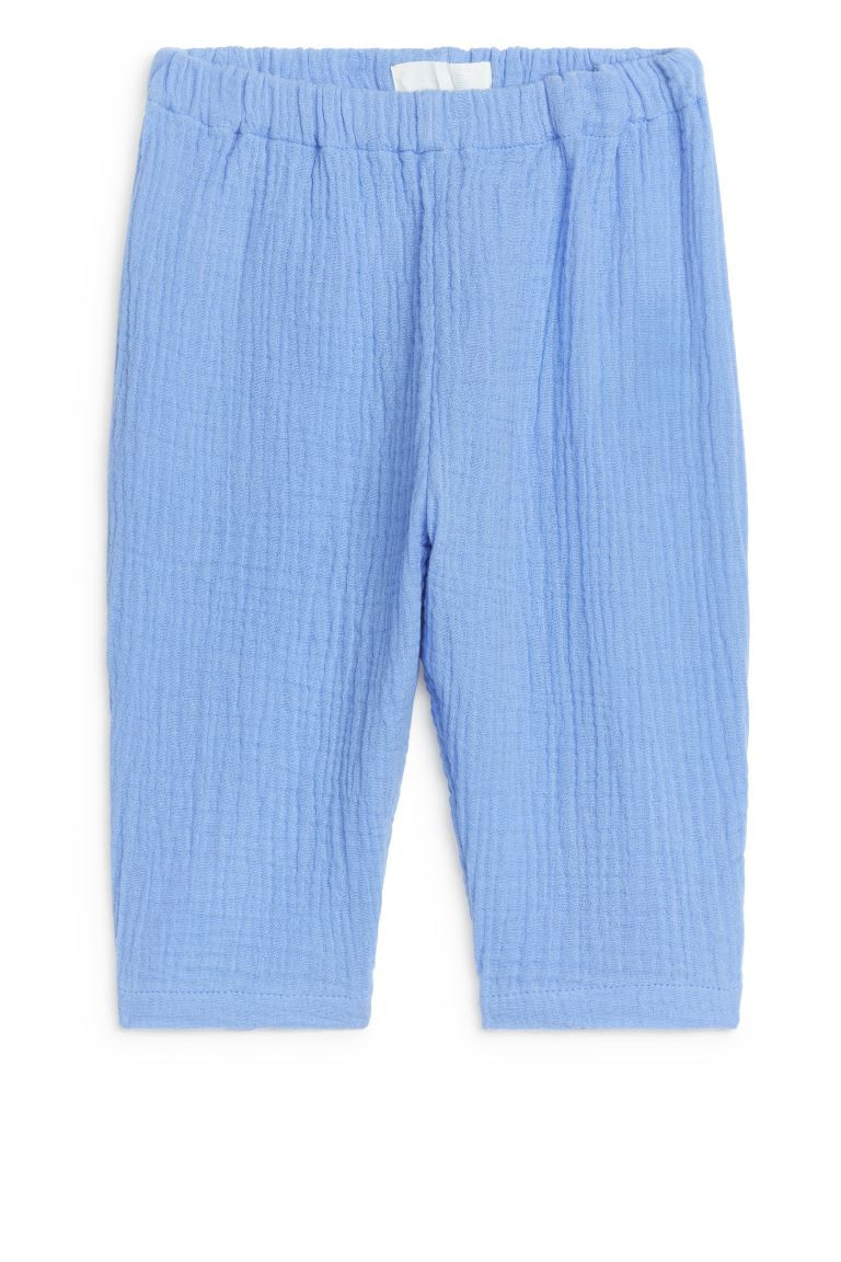 Baumwollmusselin-Hose - Hellblau - Kids | H&M DE | H&M (DE, AT, CH, NL, FI)