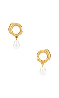 Cult Gaia Meerah Earring in Antique Brass from Revolve.com | Revolve Clothing (Global)