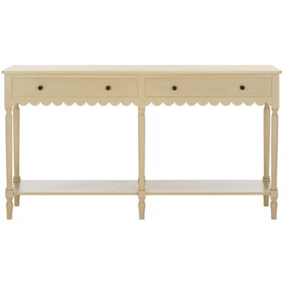 Haven 2Drw Lg Console - CNS5739A - Natural - Safavieh | Target