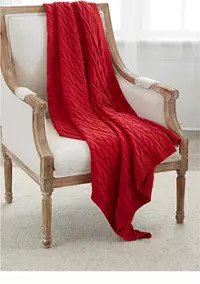Biltmore® Cable Throw Blanket | Belk