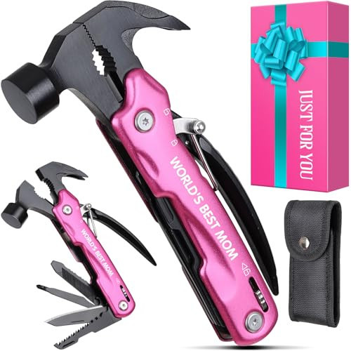 Gifts for Mom from Daughter - Mom Gifts, Stocking Stuffers for Mom - Mom Gifts for Christmas, Mom Presents - Birthday Gifts for Mom, Mothers Day Thanksgiving Gifts from Daughter Son, Multitool Hammer | Amazon (US)