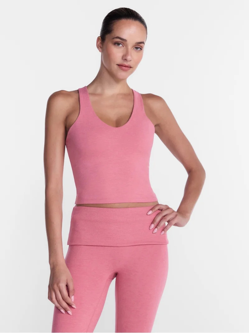 Athletic Works Women's ButterCore Bra Tank Top, Sizes XS-XXXL | Walmart (US)
