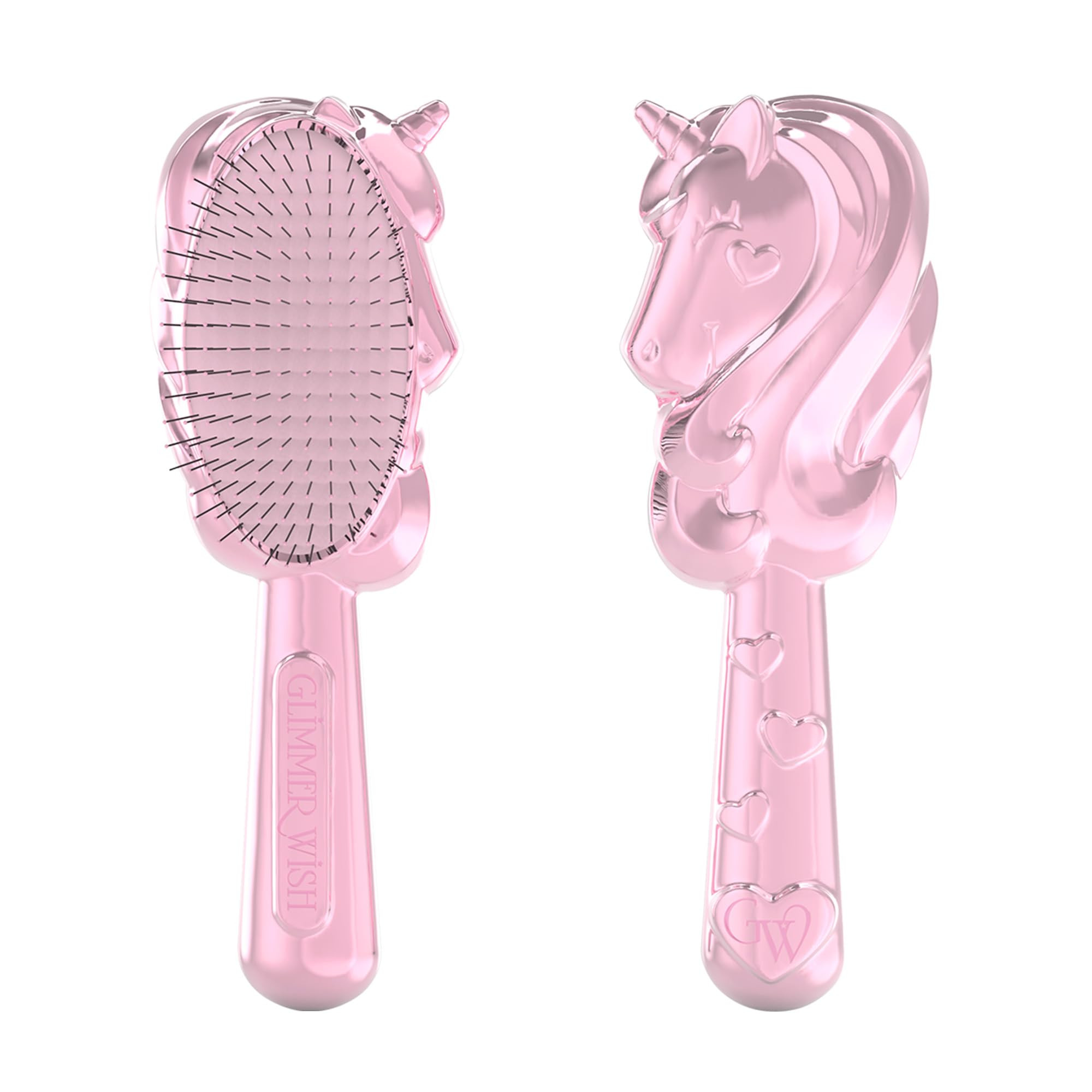 Glimmer Wish Unicorn Hair Detangler Brush for Kids – Gentle & Soft Bristles for Tangle-Free Loc... | Amazon (US)