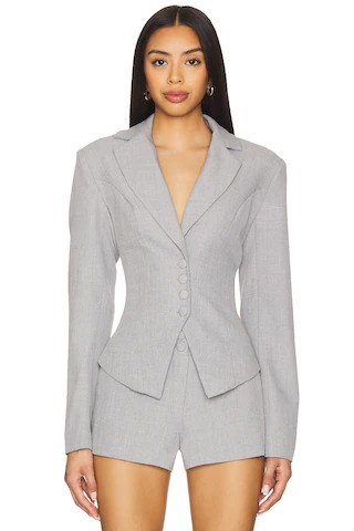 ALL THE WAYS Johanne Blazer in Grey from Revolve.com | Revolve Clothing (Global)