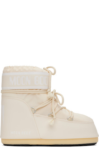 Off-White Icon Low Nylon Boots | SSENSE