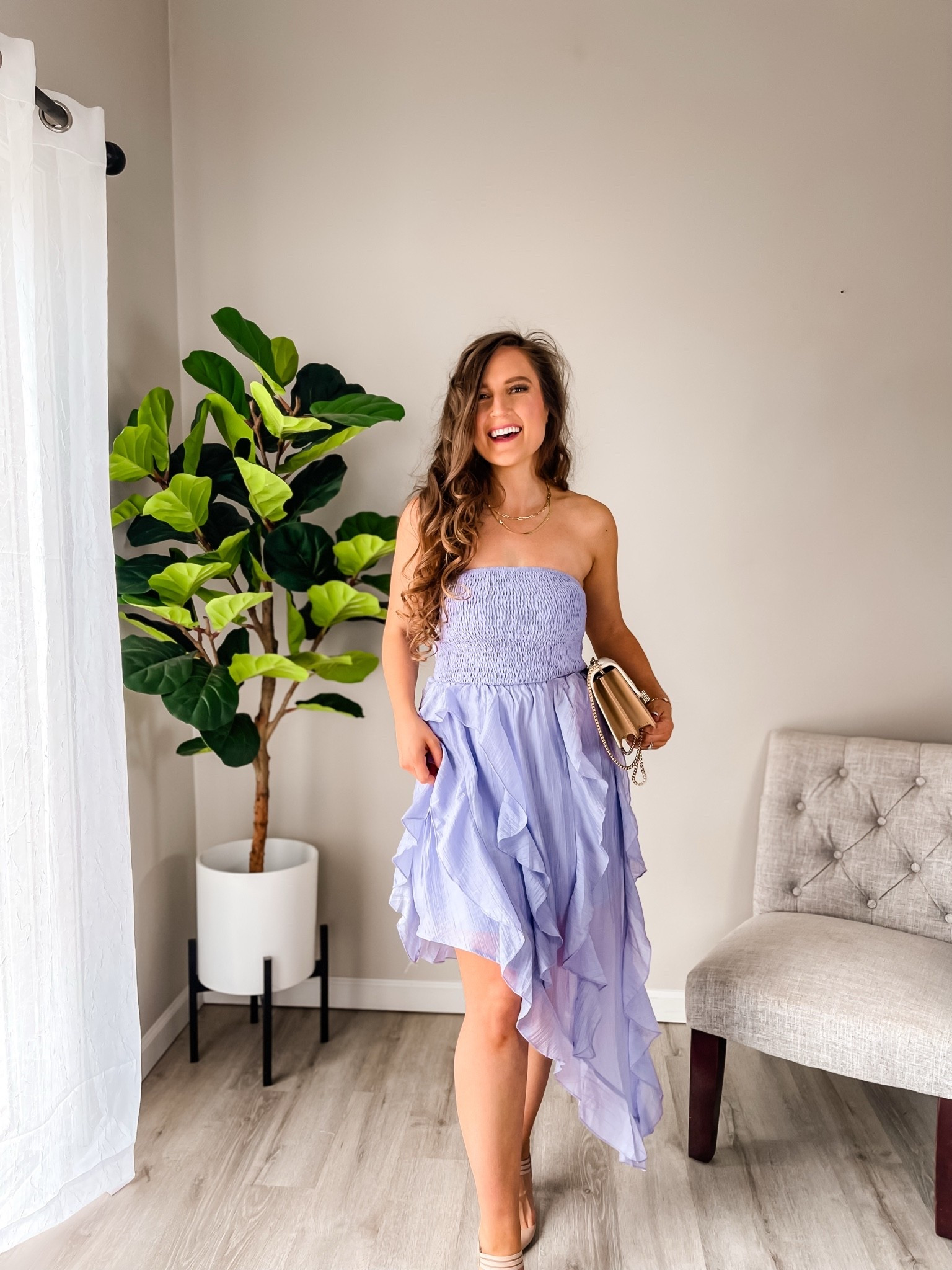 Unique dress that’s fun to wear to an event like a bay shower or graduation open house

#LTKootd #LTKSeasonal #LTKPetite