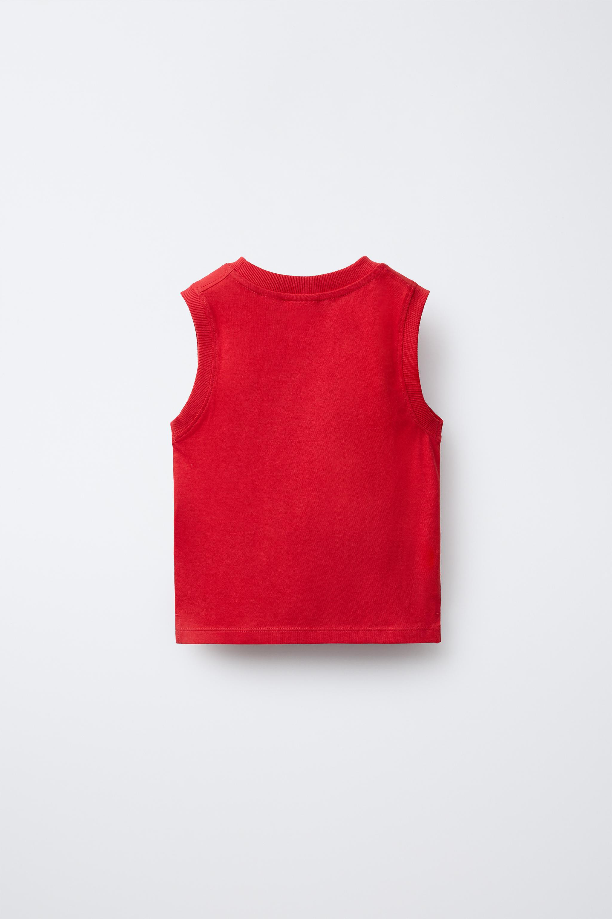 SLEEVELESS POCKET T-SHIRT | Zara US