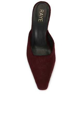 RAYE Tulia Mule in Burgundy from Revolve.com | Revolve Clothing (Global)