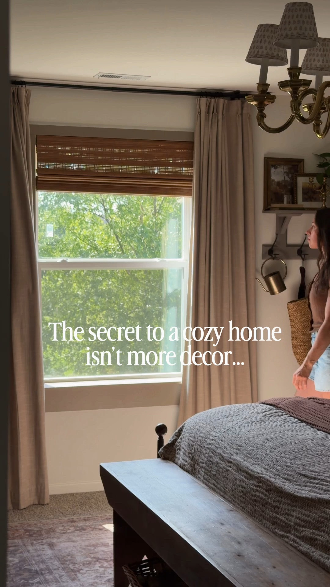 The secret to a cozy home isn’t more decor—it’s the window treatments.

From no-drill bamboo shades to curtains hung high and wide, these are the window upgrades I’ve used throughout our home to make each room feel warmer, more finished, and a little more custom. Sharing all my favorites here.
