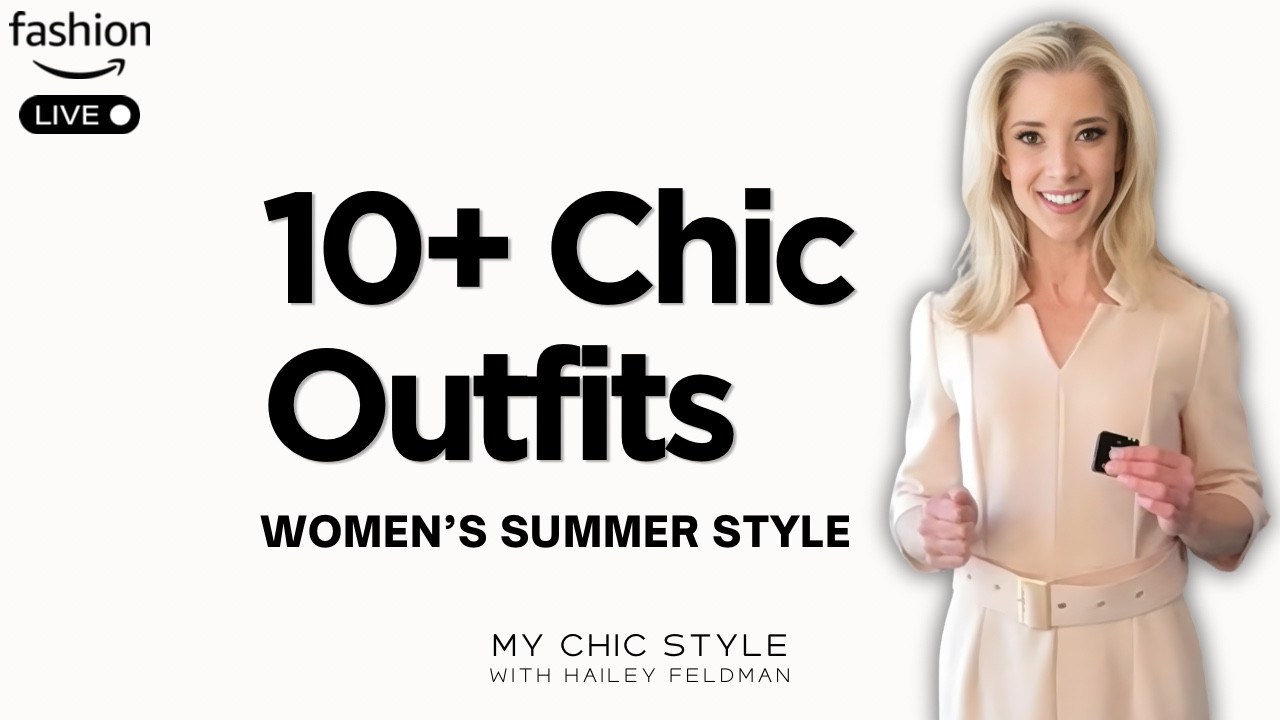 Trendy Classic Chic Women’s outfits styled live! Hi! Welcome back to My Chic Style! I'm Hailey, your trusted guide to discovering the best classic chic products online. 

➡ JOIN: https://www.amazon.com/live/broadcast/cede0121-8f43-42bd-86a5-6adf7ca7578d?linkCode=ilv&ref_=social&tag=haileyfeldman-20
➡ DATE: Livestream starting at 12:15 PM on Jun 2, 2026

#LTKgrwm #LTKdayinmylife #LTKPetite