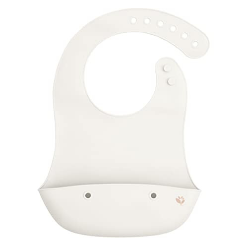 green sprouts Unisex Baby Scoop Silicone Bib, Light Spice | Amazon (US)