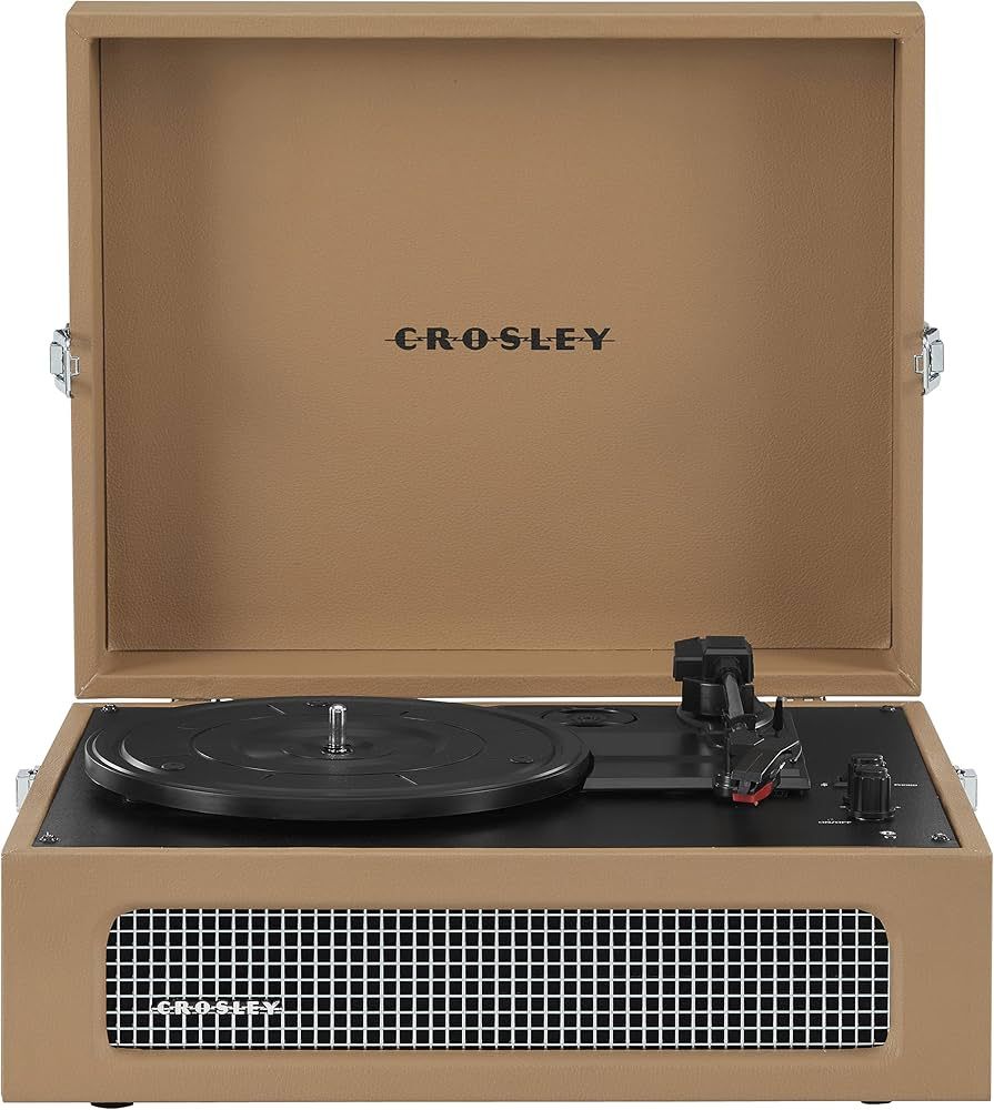 Crosley CR8017B-TA Voyager Vintage Portable Vinyl Record Player Turntable with Bluetooth in/Out a... | Amazon (US)