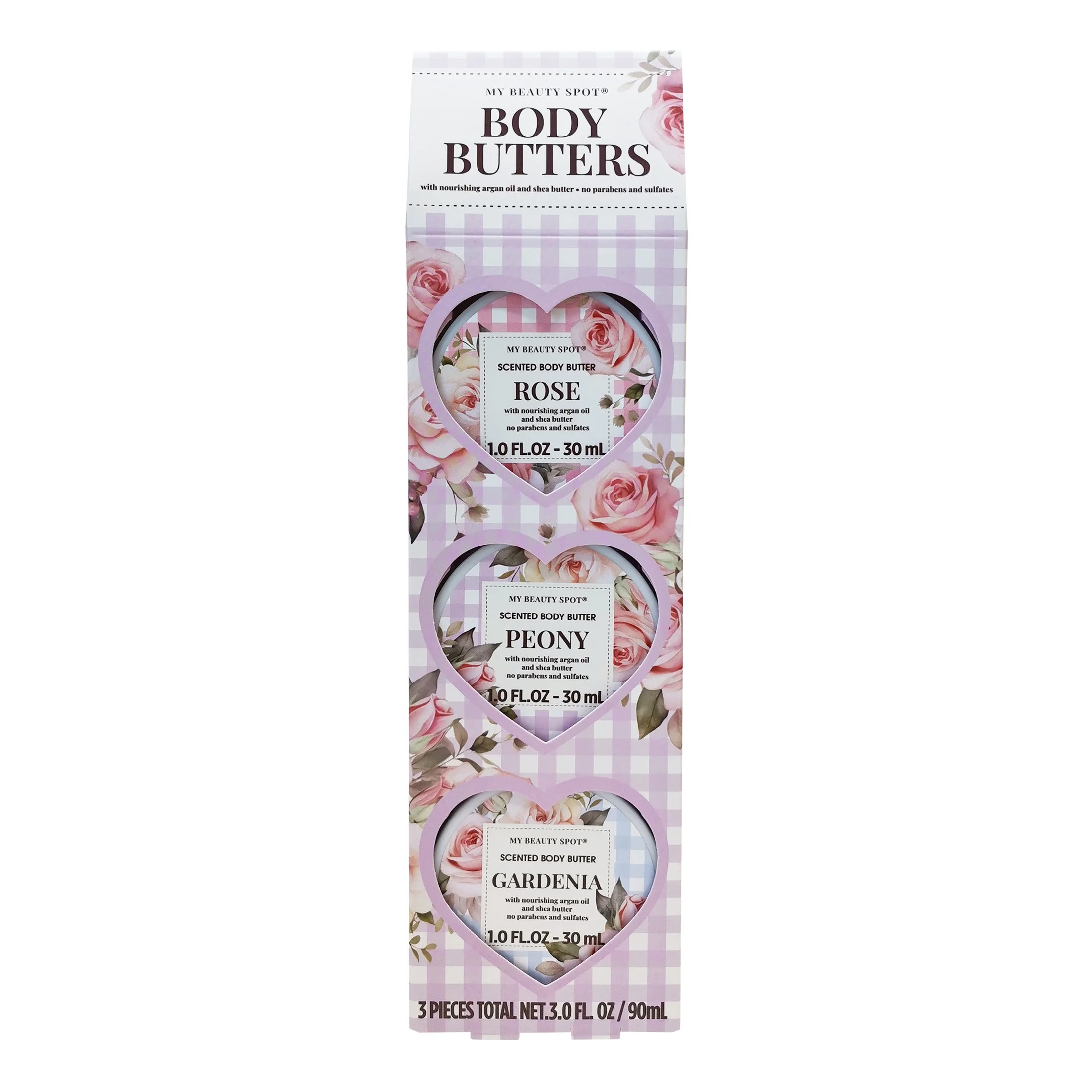 My Beauty Spot Mother's Day 3 Piece Purple Body Butter Set | Walmart (US)