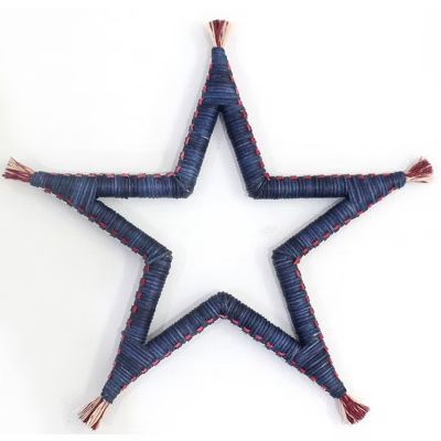 Star Rattan Wreath - Threshold™ | Target