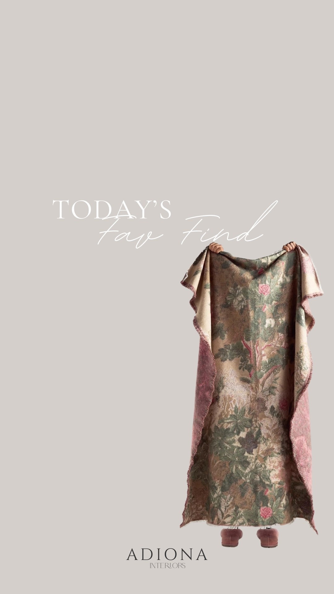 Today’s  favorite find 

Home decor, anthropology home, throw, living room deco, spring decor 

#LTKSpringSale 

#LTKHome #LTKSeasonal