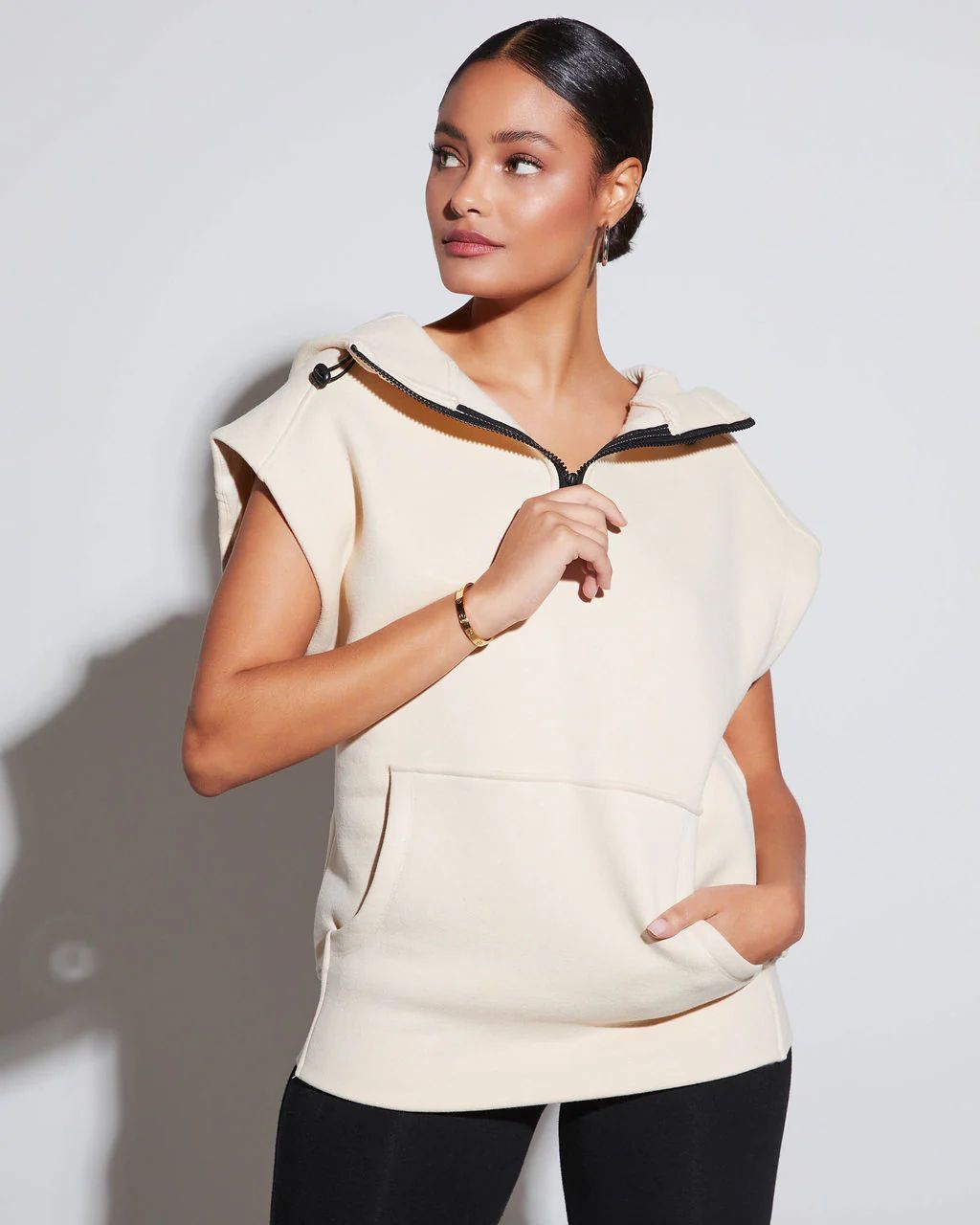 Serena Half Zip Hooded Sweatshirt | VICI Collection