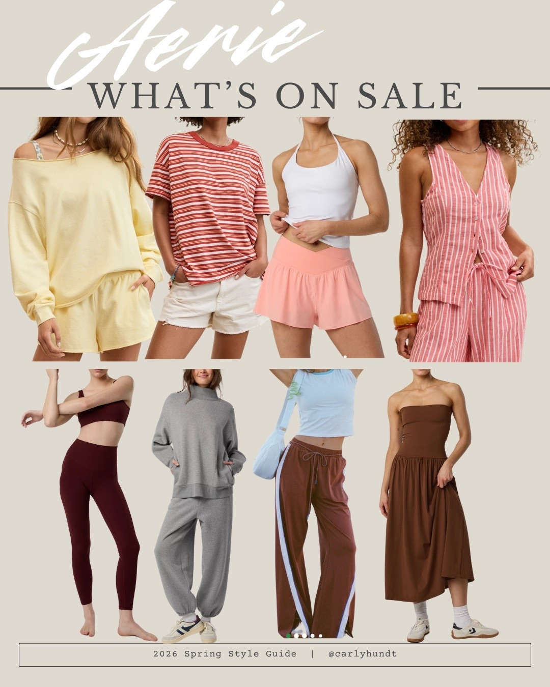 What’s on sale at Aerie!

#LTKSeasonal #LTKootd #LTKSaleAlert