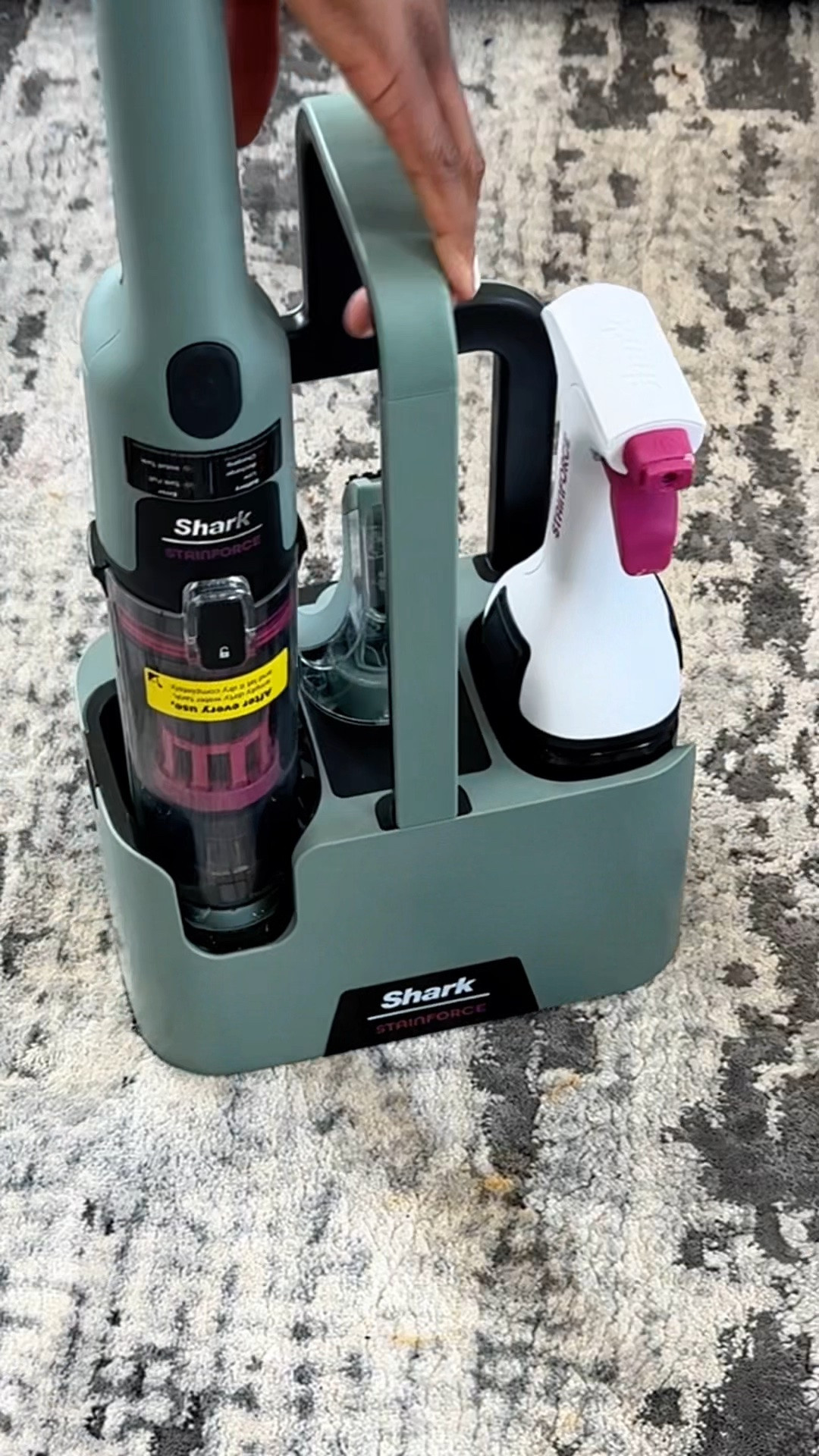 Perfect spot cleaner for spills and stains and did I add the fact it’s cordless too🙌 I can take it anywhere without thinking of an outlet to plug 🔌 it in 💯

#LTKmomlife #LTKHome #LTKSeasonal