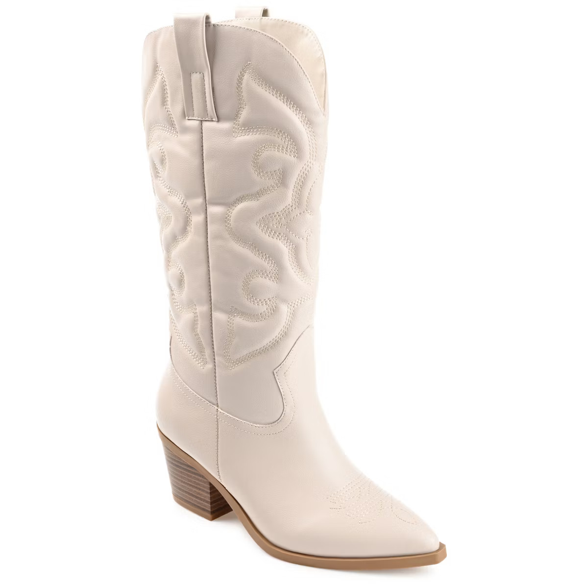 Journee Collection Womens Chantry Pointed Toe Pull On Western Boots | Target