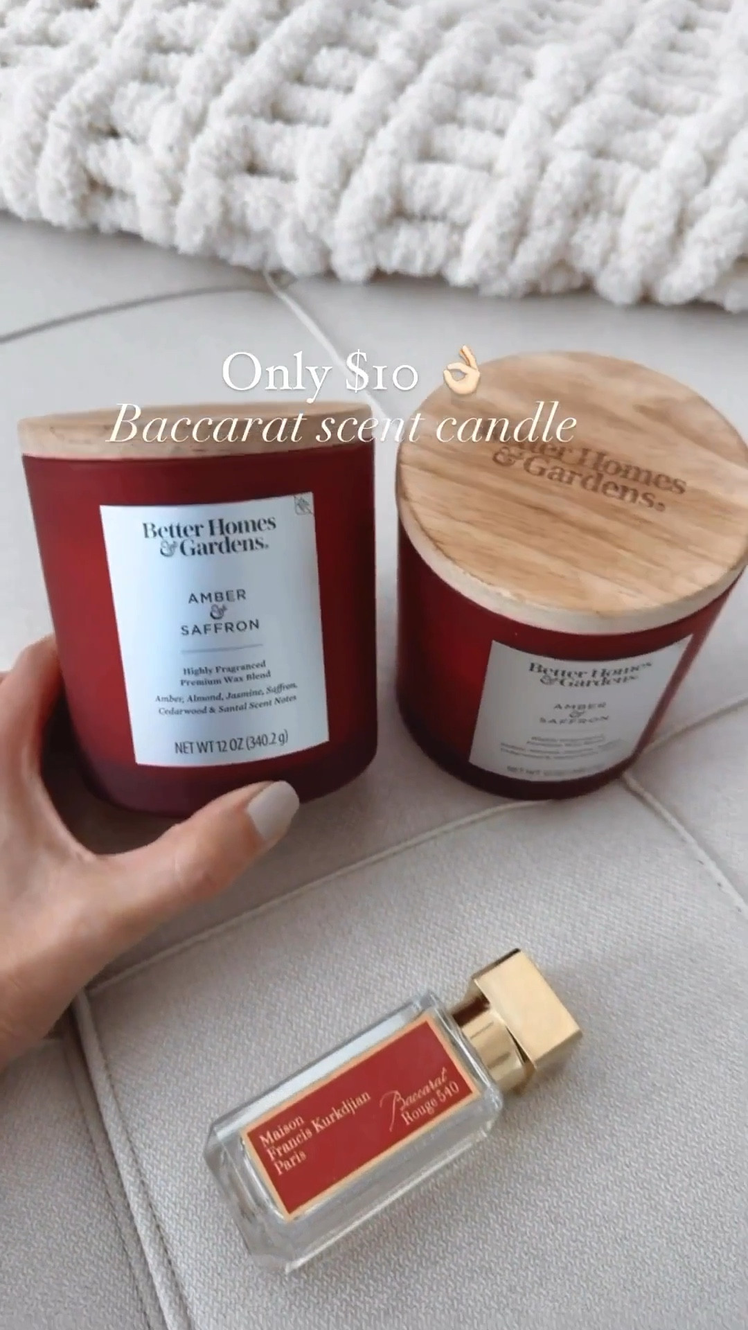 The perfect luxury scent candle for only 10 🙌🏻 baccarat scent candle 👌🏻


#LTKHome #LTKBeauty #LTKSeasonal
