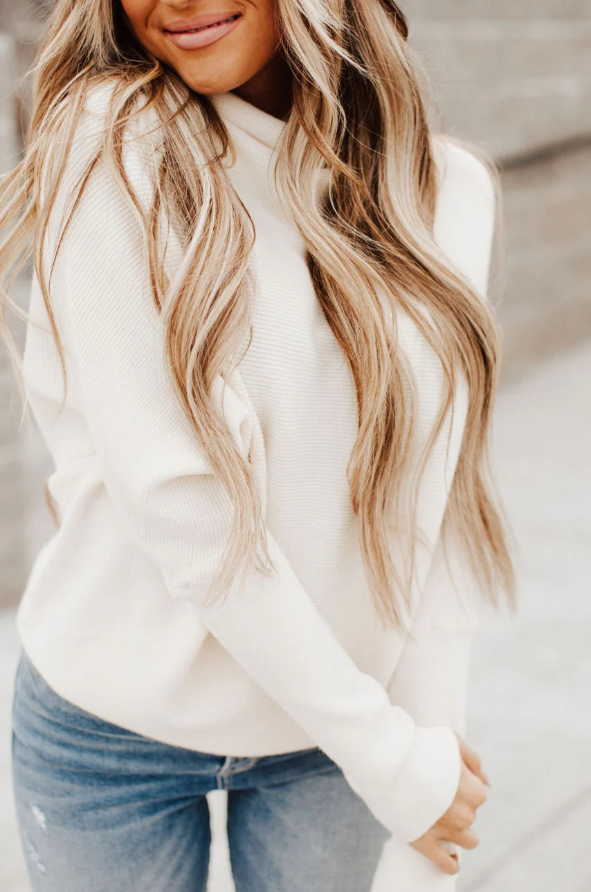 Give It Your All Sweater - Ivory | Mindy Mae's Market
