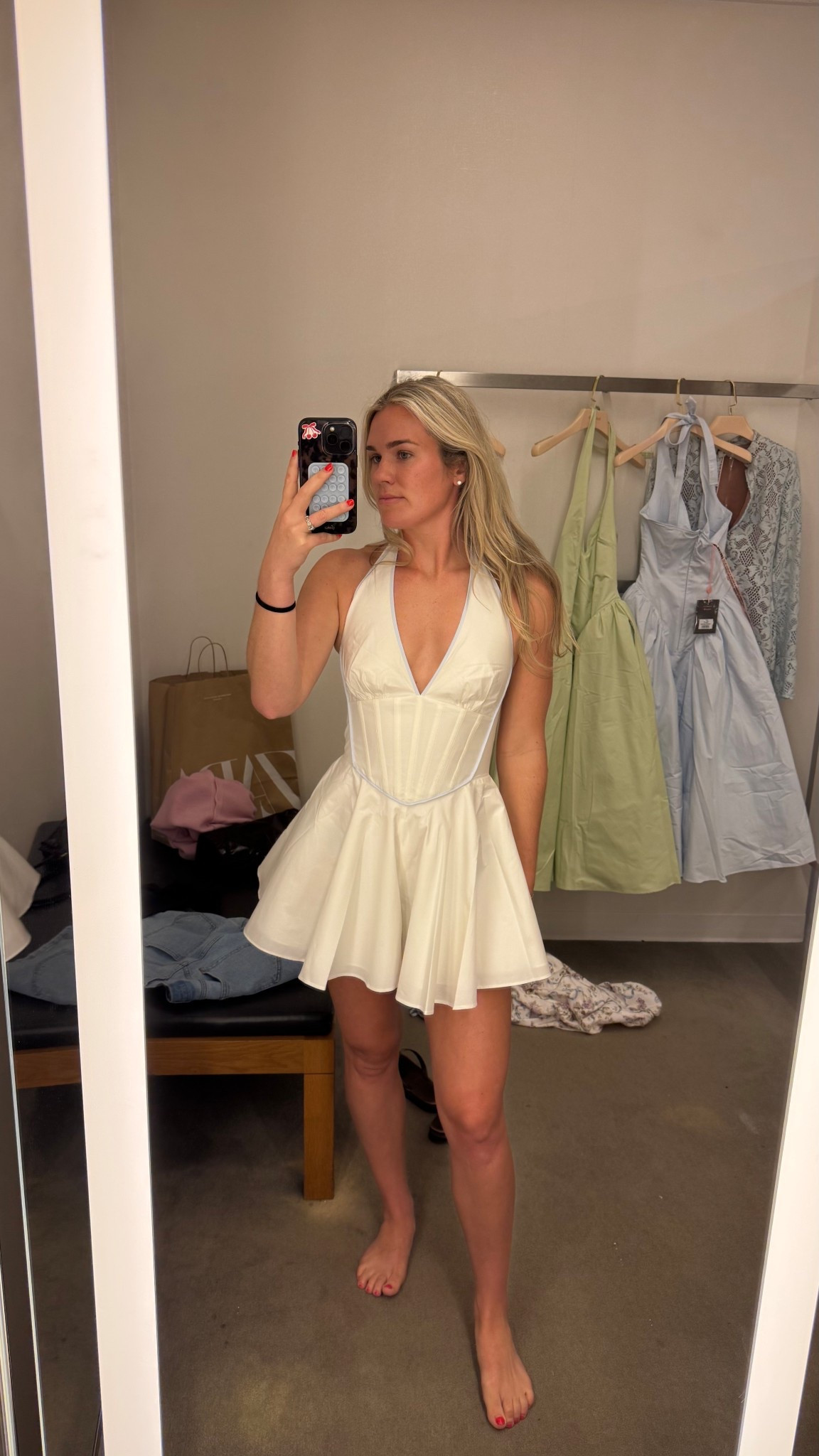 House of Cb white romper with blue lining!

#LTKStyleTip #LTKParties #LTKWedding