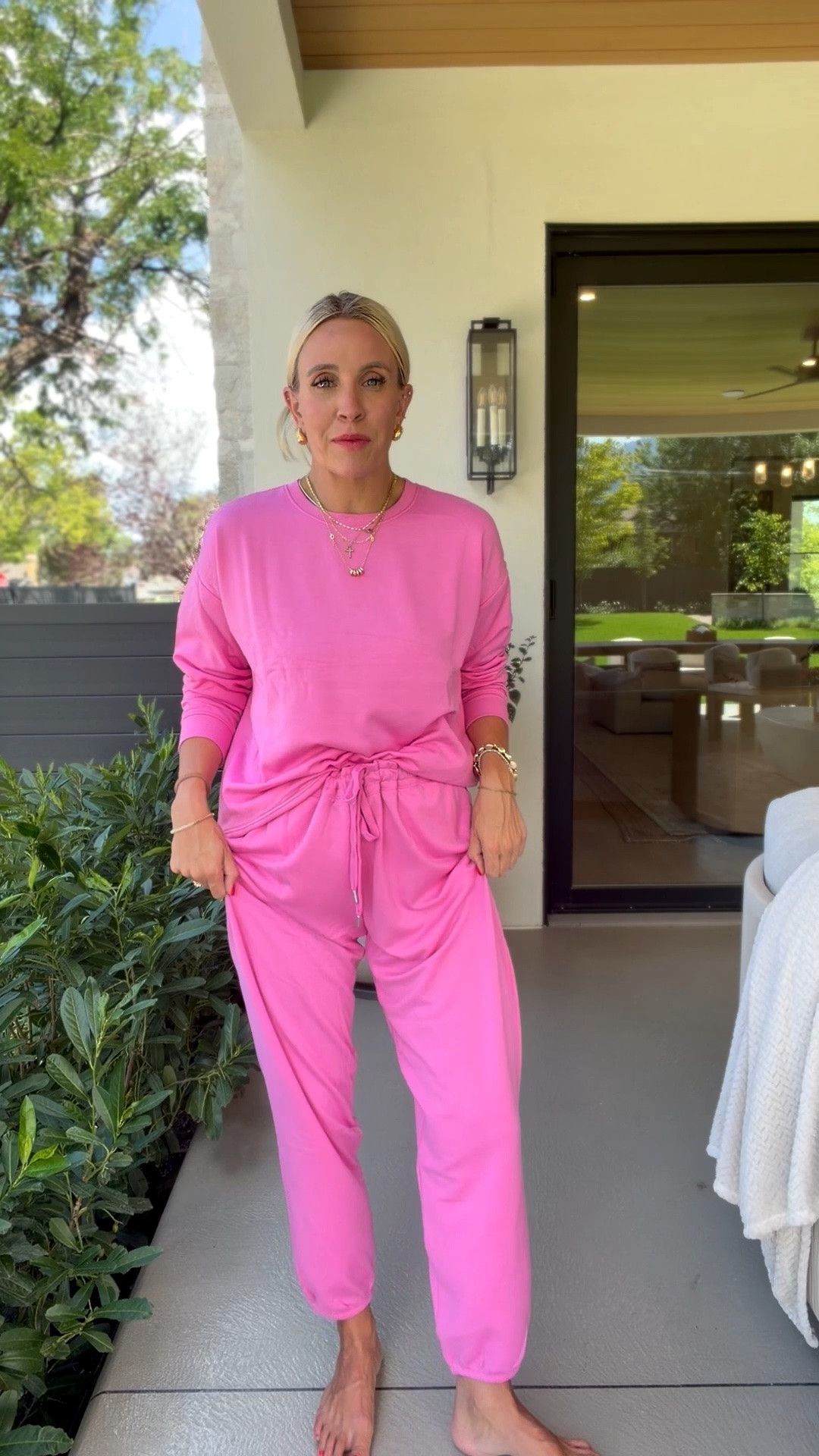 This pink set is so cute and cozy!

#LTKgrwm #LTKmomlife #LTKootd