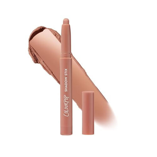 ColourPop Shadow Stix - Cream Eyeshadow Stick with Long-Lasting Color - Multi-Use Cream Makeup with a Built-In Sharpener & Precise Tip for Easy Application - Bare With Me (0.05 oz) | Amazon (US)