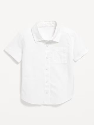 Short-Sleeve Oxford Shirt for Toddler Boys | Old Navy (US)